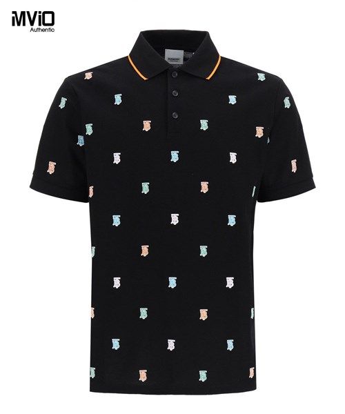  Polo Burberry Đen Tb Nhiều Màu 802951 1003 
