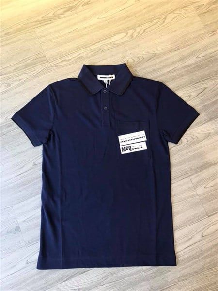  Polo Mcqueen Navy Tag Ngực 382247 