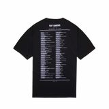  Phông R.A.F Simons Ss21 Đen Chữ Ngực 211-M125-19001-0099 