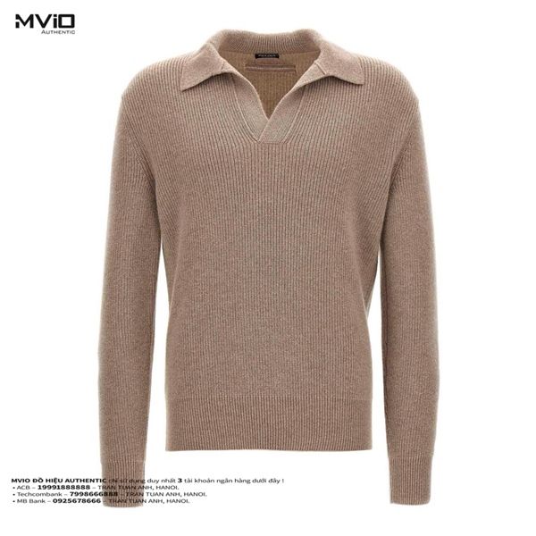  Polo Zegna Dài Tay Cashmere UEK86A8131N92 272 