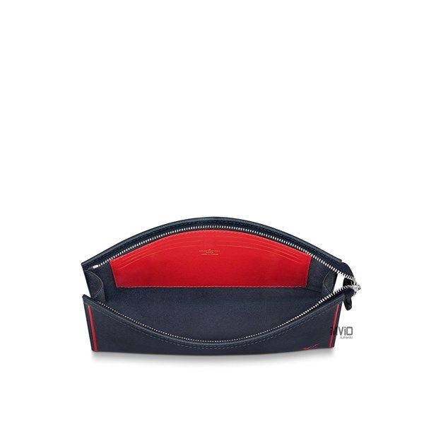  Clutch Louis Vuitton Voyage Mm Taiga B.O.R M63394 