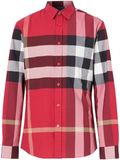  Sơ Mi Burberry Dài Tay Đỏ 8004830 