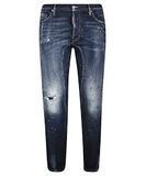  Jean Dsquared2 Xanh Vẩy Sơn Tidy Biker Tag Lá Thông S71Lb0776 