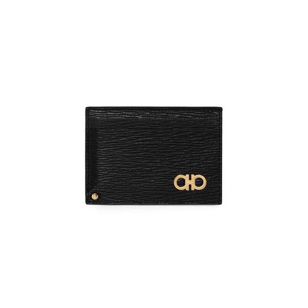  Holder Card Salvatore Ferragamo Logo Gold 0685908 