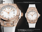  ĐỒNG HỒ HUBLOT BIG BANG ONE CLICK KING GOLD WHITE PAVE 485.OE.2080.RW.1604 