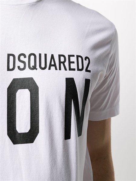  Phông Dsquared2 Trắng Icon S79Gc0003 