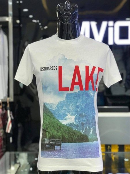  Phông Dsquared2 Trắng Lake S71Gd 0548 