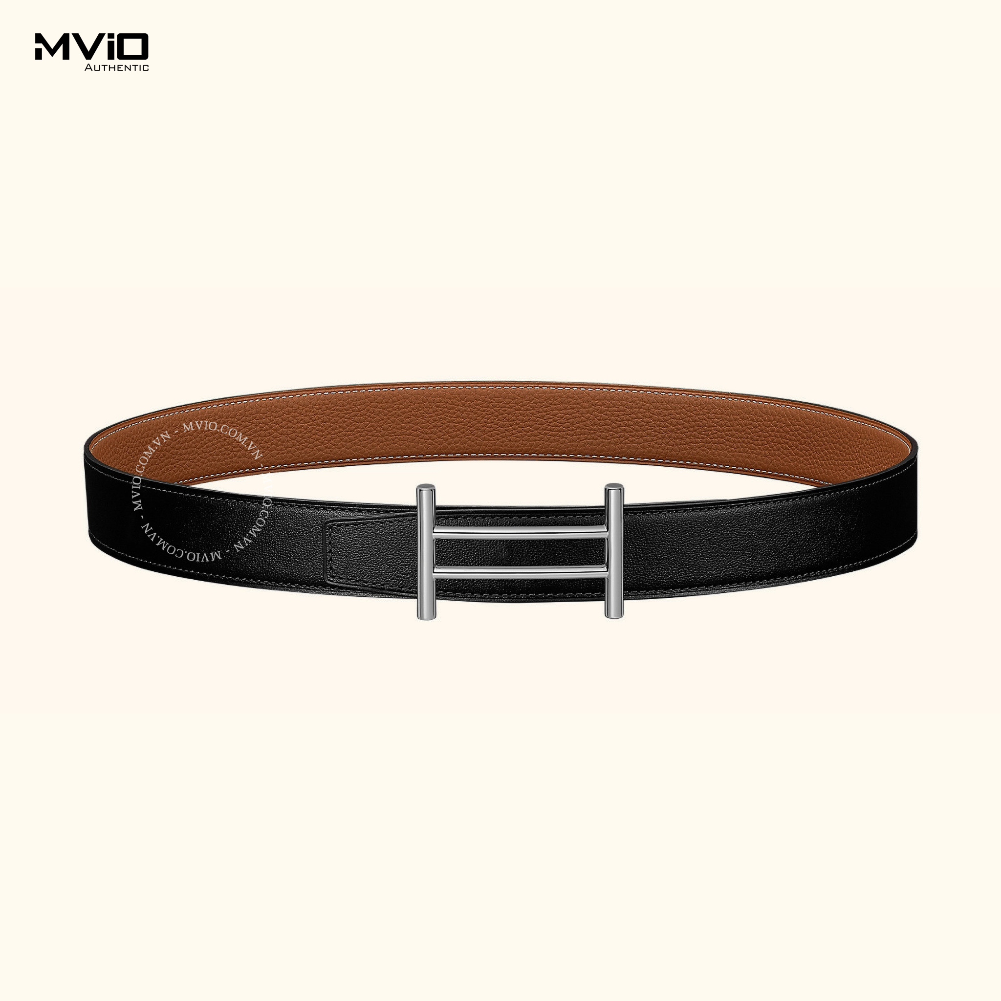 Mặt Hermes Rider Belt Buckle Sliver H010499UK05