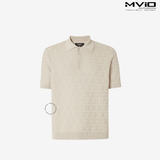 Polo Fendi Be Vân FF Dệt Kim EZC410 AUWO F0B9Y 