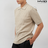  Polo Fendi Be Vân FF Dệt Kim EZC410 AUWO F0B9Y 