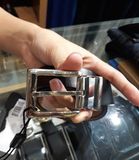  Belt Dolce Đen Khoá Bạc 