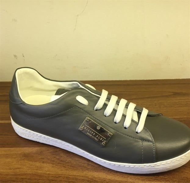  Sneaker Philipp Plein Ghi Tag Sắt 