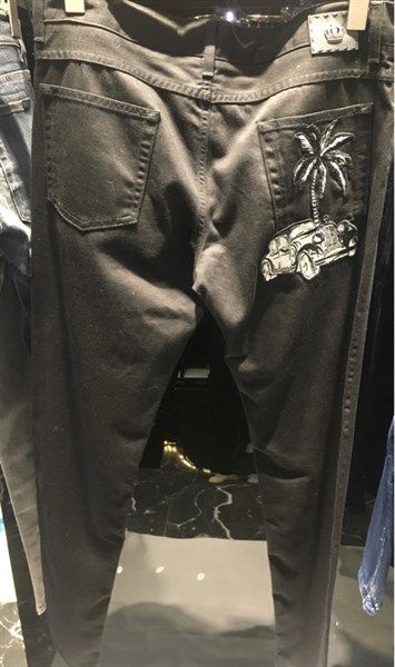  Jean Dolce Đen Trơn G6Xplz G8U04 