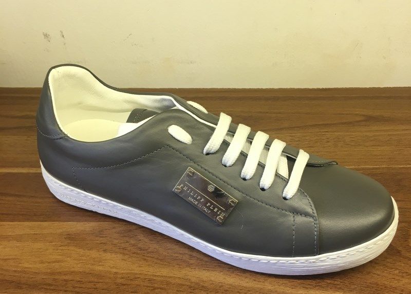  Sneaker Philipp Plein Ghi Tag Sắt 