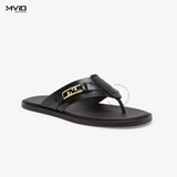  Dép Fendi Đen Kẹp Ngón Tag FF Gold 7Y1606 69FF0QA1 