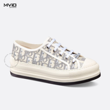  Sneaker Dior Trắng Grey Stone Oblique KCK385OBE 33G 