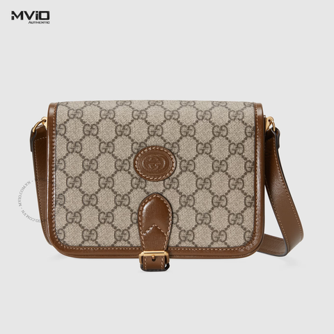  TÚI GUCCI ĐEO CHÉO NÂU VÂN MONOGRAM 3 NGĂN 671620 92TCG 8563 