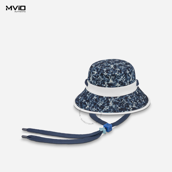  Mũ Louis Vuitton Bucket Vân Monogram Xanh M7144M 