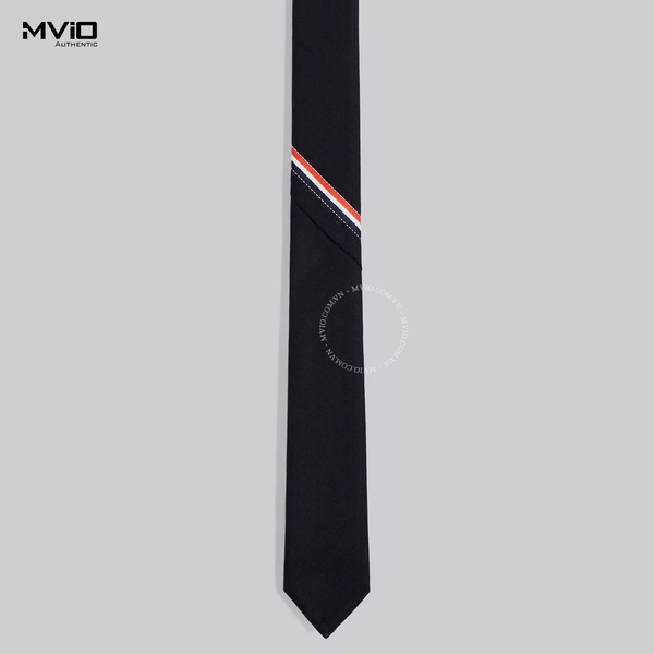  Caravat Thom Browne Navy Kẻ MNL021A 00626 415 