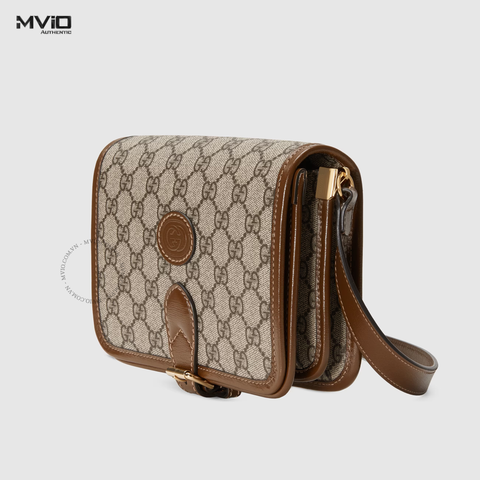  TÚI GUCCI ĐEO CHÉO NÂU VÂN MONOGRAM 3 NGĂN 671620 92TCG 8563 