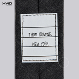  Caravat Thom Browne Grey Kẻ MNL021AF0147 