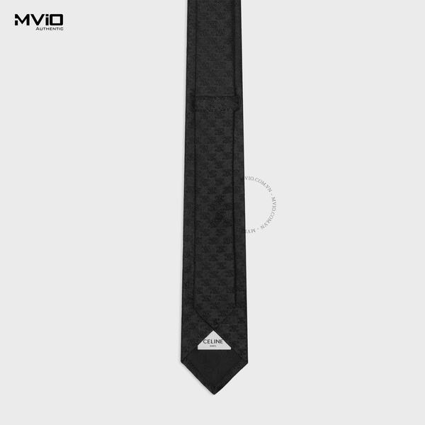  Caravat Celine Đen Vân Chìm 986S 2AV00 38BL 