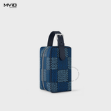  Túi Louis Vuitton Locker Dopp Kit Xanh Damier N40747 