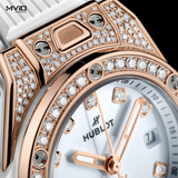  ĐỒNG HỒ HUBLOT BIG BANG ONE CLICK KING GOLD WHITE PAVE 485.OE.2210.RW.1604 