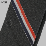  Caravat Thom Browne Grey Kẻ MNL021AF0147 