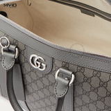  TÚI GUCCI XÁM OPHIDIA DUFFLE HỌA TIẾT MONOGRAM GG 724642 UULHK 8576 