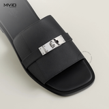  DÉP HERMES GABRIEL ĐEN EPSOM KHÓA SILVER H242910ZH03420 