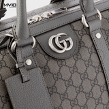  TÚI GUCCI XÁM OPHIDIA DUFFLE HỌA TIẾT MONOGRAM GG 724642 UULHK 8576 