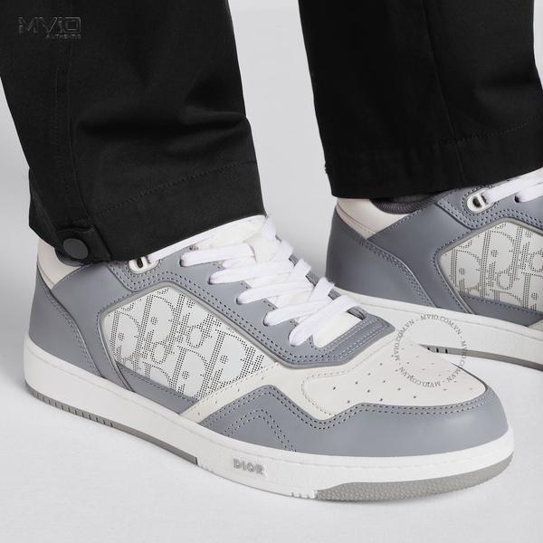  SNEAKER DIOR B27 GREY VÂN OBLIQUE CHÌM  3SN272LIJ89041 