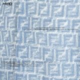  Sơ Mi Fendi Cộc Tay Xanh Blue Vân FF FS0795AR62F0GCT 