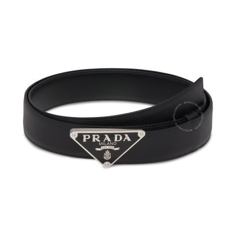  Belt Prada Đen Da Sần 2CM217053F 