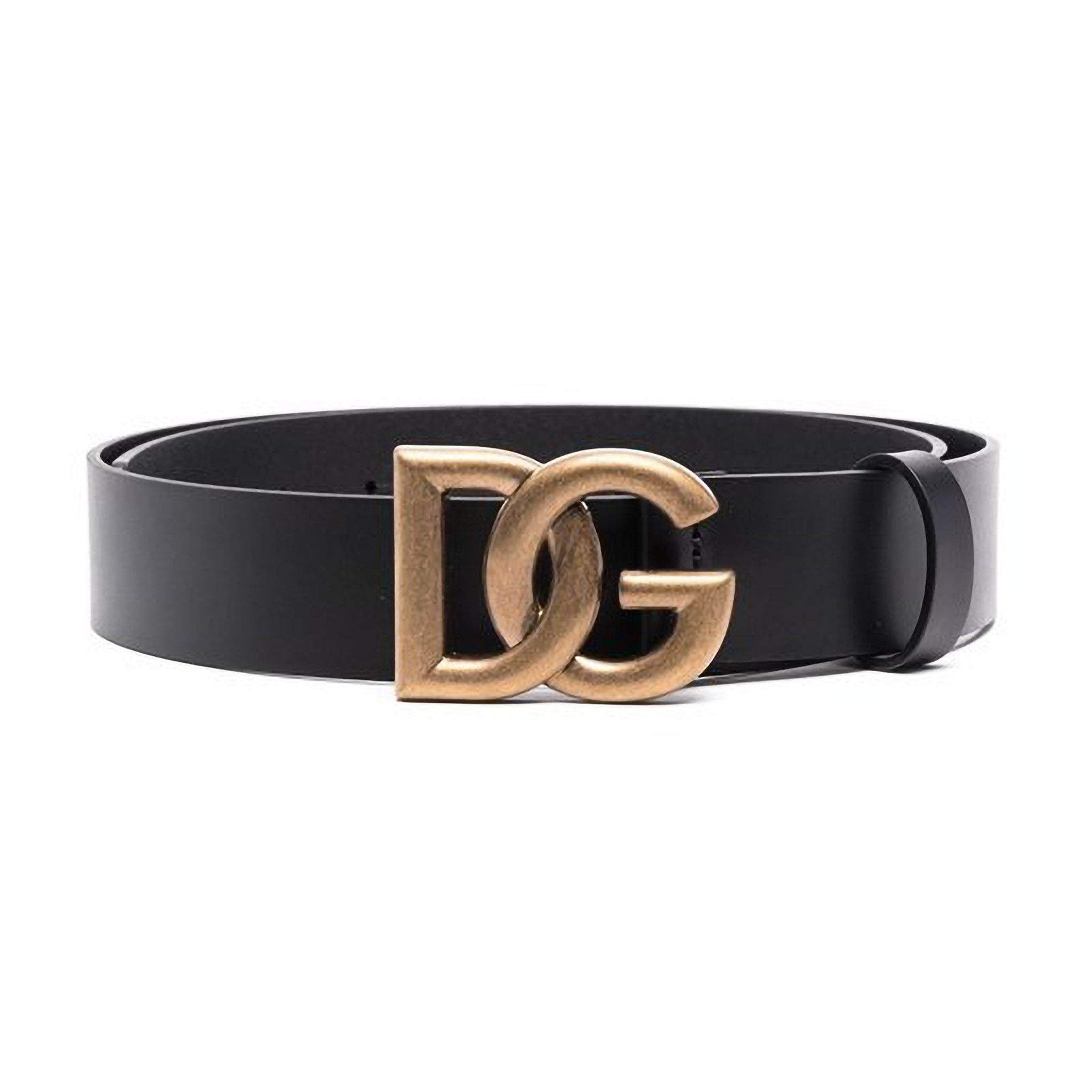 Belt Dolce Gabbana Đen Logo Vàng BC4644AX62280999 – MVIO