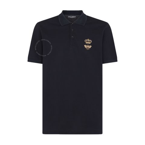  Polo Dolce Navy Ong Thêu Ngực G8Mm7Z Fu7En B0065 