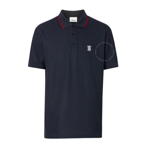  Polo Burberry Navy Tb Trắng 8017007 