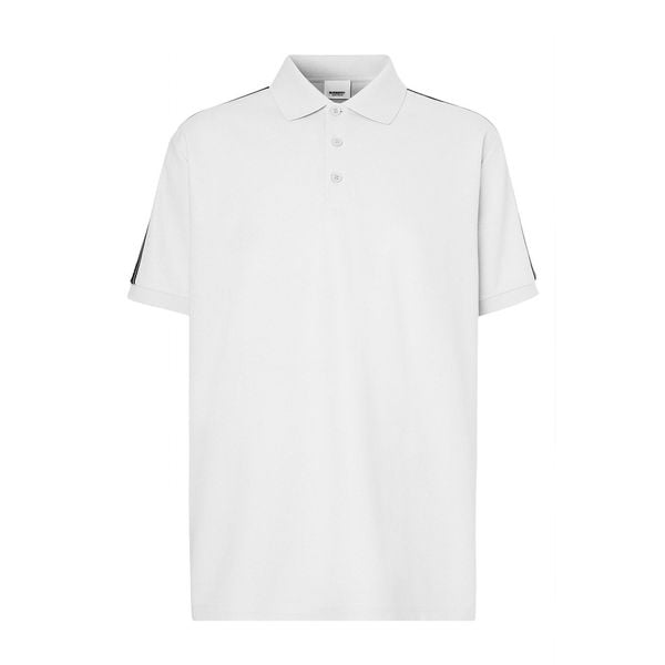  Polo Burberry Trắng Vạt Vai 8031895 1002 