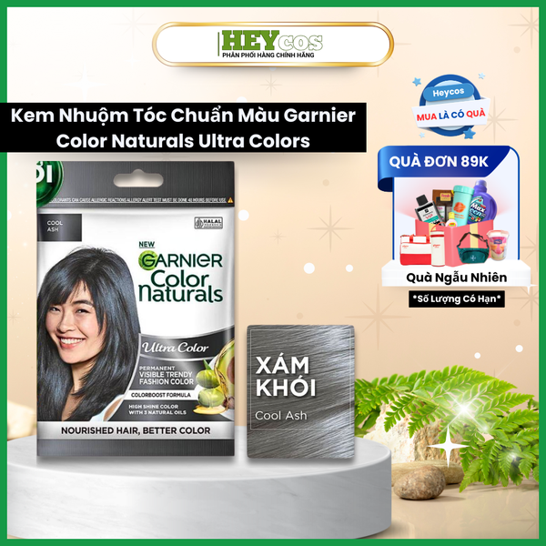  Kem Nhuộm Tóc Garnier Color Naturals Ultra Colors – Gói Tự Nhuộm Tóc Tại Nhà 