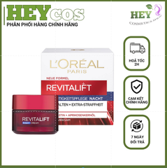 Kem dưỡng săn chắc da và giảm nếp nhăn L'Oreal Paris Revitalift ban đêm 50ml (kem đêm)