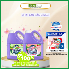(HỎA TỐC) Chai Nước Lau Sàn MaxKleen 3.6kg | HEYCOS