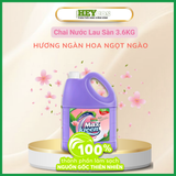  Chai Nước Lau Sàn MaxKleen 3.6kg - Sạch Khuẩn, Thơm Mát Lâu | HEYCOS 