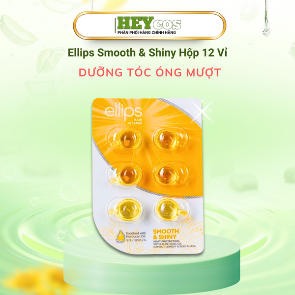  Vỉ 6 Viên Tinh Dầu Dưỡng Tóc Ellips Đa Vitamin Nuôi Dưỡng Tóc 