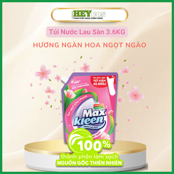  Túi Nước Lau Sàn MaxKleen 3.6kg | HEYCOS 