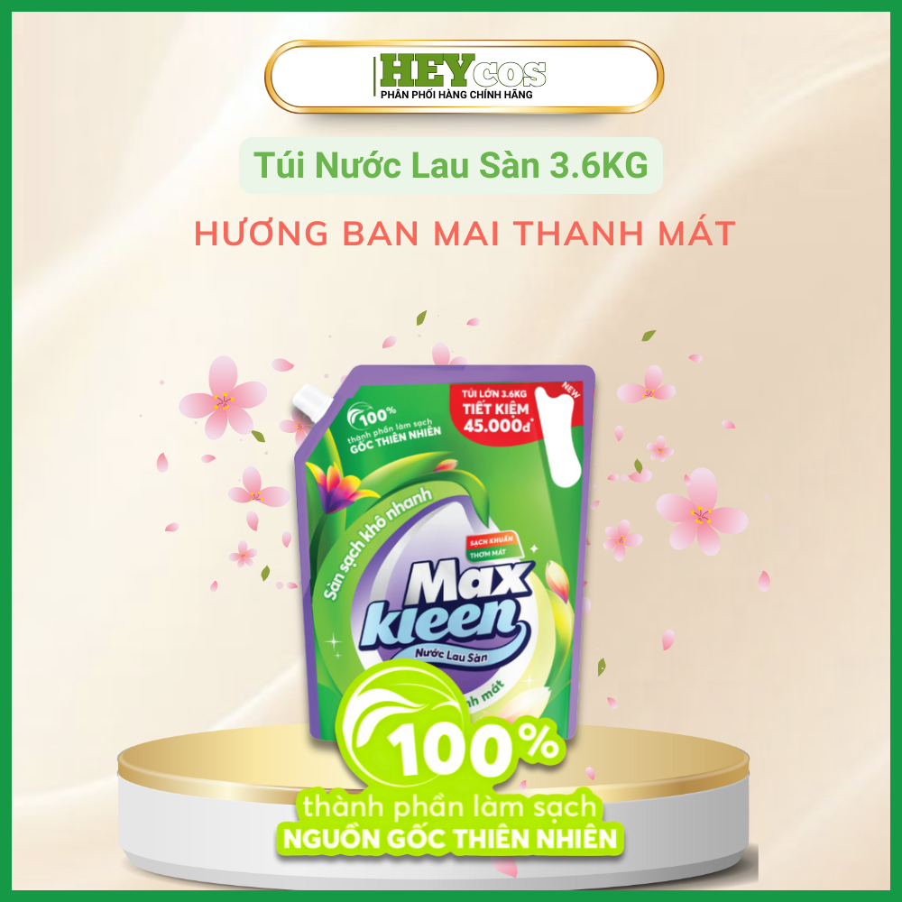  Túi Nước Lau Sàn MaxKleen 3.6kg | HEYCOS 