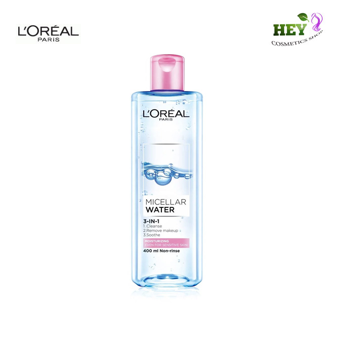 Hình ảnh Nước Tẩy Trang 3 In 1 L'Oreal Paris Micellar Water 400ml Hình ảnh Nước Tẩy Trang 3 In 1 L'Oreal Paris Micellar Water 400ml
