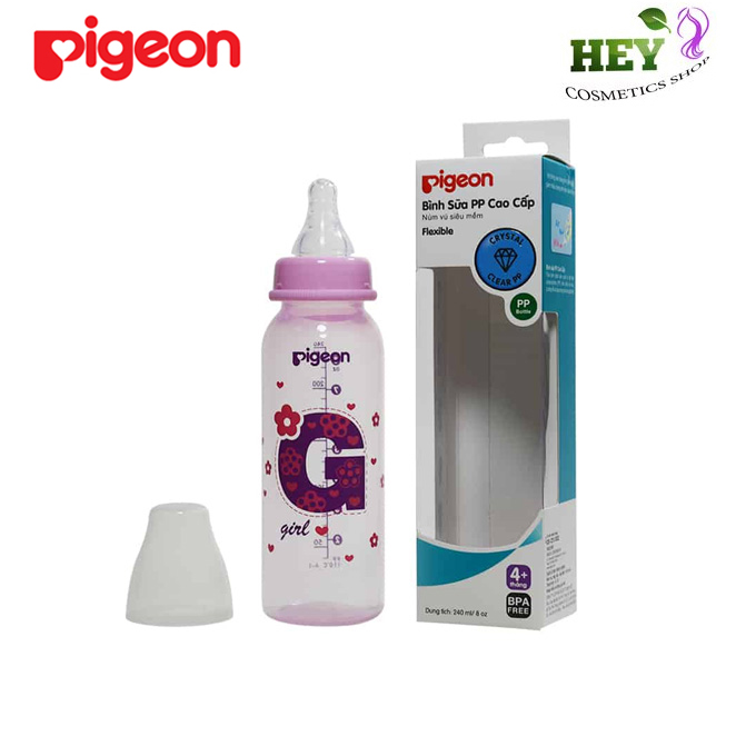 Hình ảnh PIGEON PP CAO CẤP 240ML Hình ảnh PIGEON PP CAO CẤP 240ML