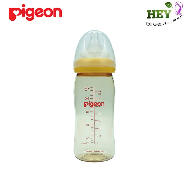 Hình ảnh PIGEON BÌNH SỮA PPSU PLUS 240ML Hình ảnh PIGEON BÌNH SỮA PPSU PLUS 240ML