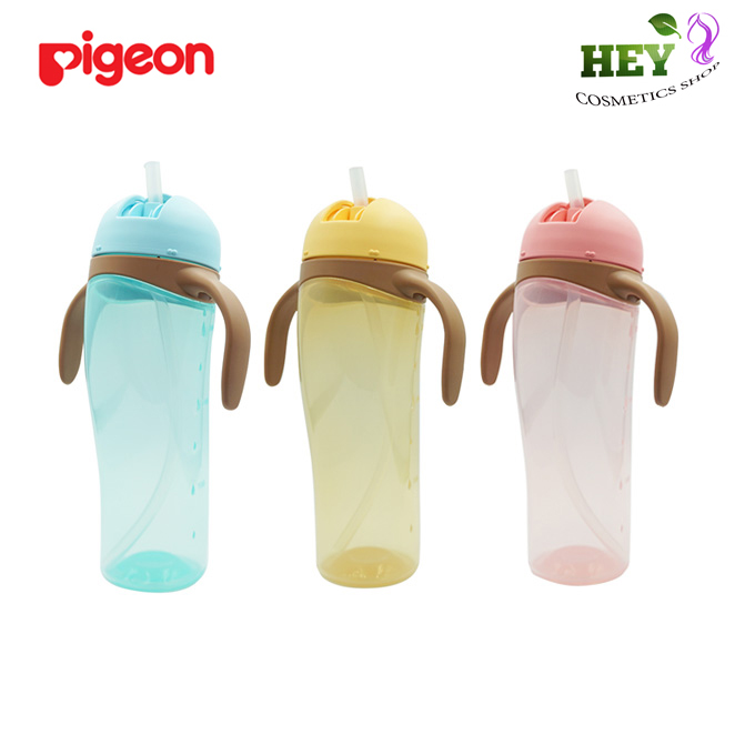 Hình ảnh PIGEON BÌNH UỐNG NƯỚC ỐNG HÚT CÓ TAY CẦM 330ML Hình ảnh PIGEON BÌNH UỐNG NƯỚC ỐNG HÚT CÓ TAY CẦM 330ML